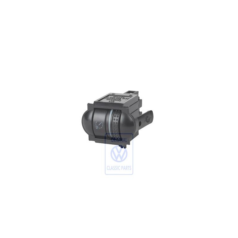 Original VW Controller For Instrument Lighting Satin Black - 3B0941333D 01C