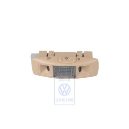 Original VW Reading Light With Ultrasonic Sensor Pure Beige - 3B0951171E 7G8