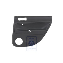Original VW Door Trim (Leather/Leatherette) Black/Black - 3B5867212BMLLL