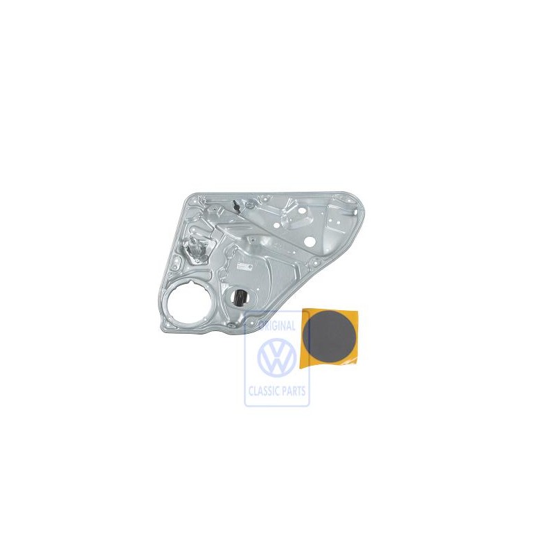Original VW Mounting For Door Components With Window Regulator - 3B9839656C