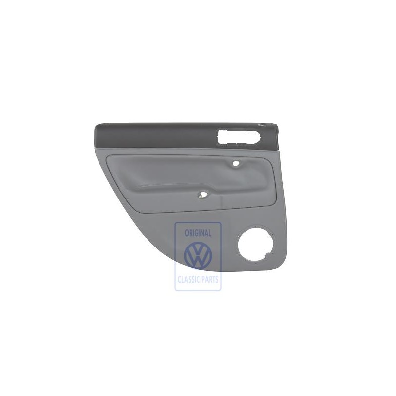 Original VW Door Trim (Leather/Leatherette) Dark Platinum Grey - 3B9867211BMLGR