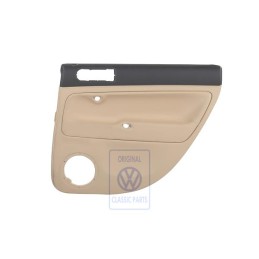 Original VW Door Trim Leather/Leatherette Platinum Beige - 3B9867212BMLGV