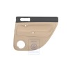 Original VW Door Trim Leather/Leatherette Platinum Beige - 3B9867212BMLGV