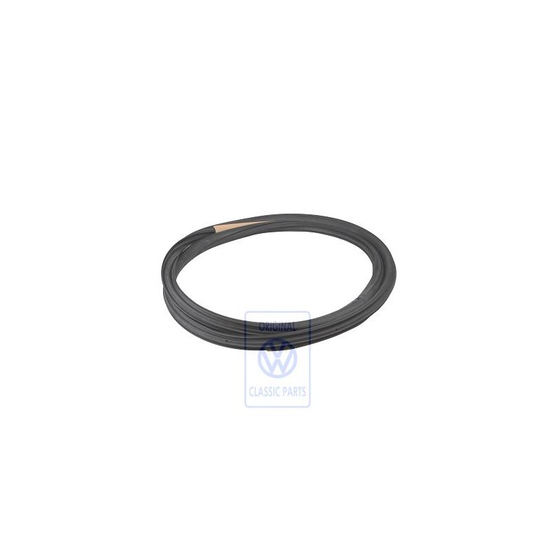 Original VW Door Seal, Inner Satin Black/Sun Beige - 3B9867367K MGU