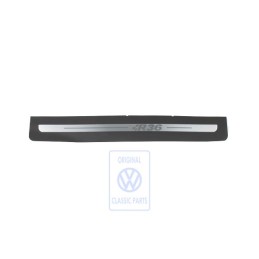 Original VW Impact Protection Film With Lettering Black/Chrome - 3C0853803D N88