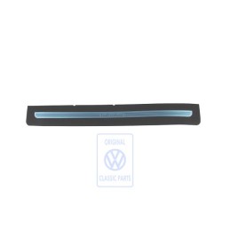 Original VW Impact Protection Film With Lettering Black/Chrome - 3C0853804B N88