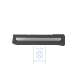 Original VW Impact Protection Film With Lettering Black/Chrome - 3C0853805D N88