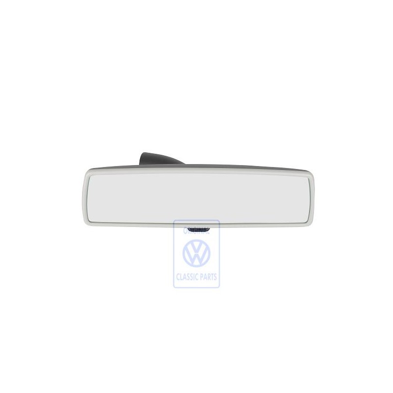 Original VW Interior Mirror, Anti-Dazzle Satin Black/Pearl Grey - 3C0857511E SMA