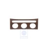 Original VW Trim For Fresh Air And Heater Controls Nut Brown - 3C0863100C 46X