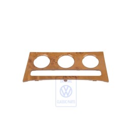 Original VW Trim For Fresh Air And Heater Controls Poplar Brown - 3C0863100C 55W