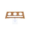Original VW Trim For Fresh Air And Heater Controls Poplar Brown - 3C0863100C 55W