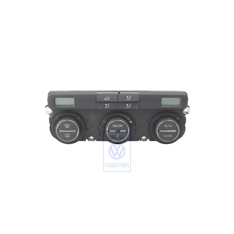 Original VW Display And Control Panel With Cu - 3C0907044BEWZU