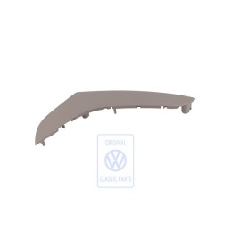 Original VW Handle Shell, Upper Part Latte Macchiato(Brown) - 3C4867372A 23T