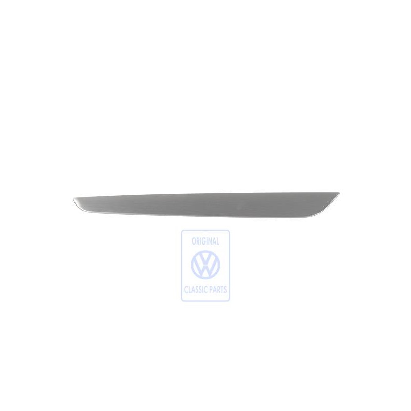 Original VW Molding For Door Trim Panel Brushed Aluminium - 3C8867420A PD4