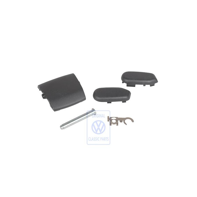 Original VW 1 Set: Connecting Piece For Three-Point Seat Belt - 3D0898019A B41