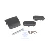 Original VW 1 Set: Connecting Piece For Three-Point Seat Belt - 3D0898019A B41