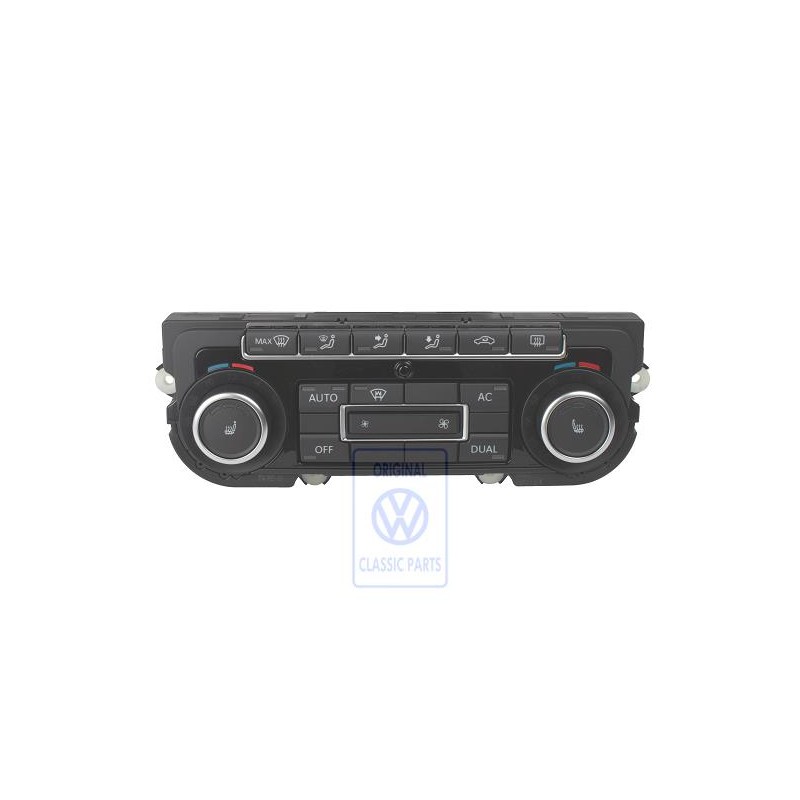 Original VW Display And Control Panel With Cu - 5K0907044FFZJU