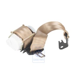 Original VW Three-Point Seat Belt With Inertia Reel Pure Beige - 5M0857806 RGR