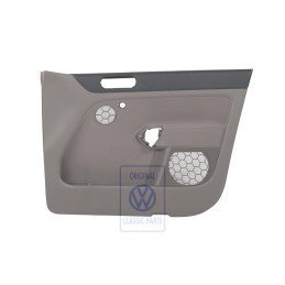 Original VW Door Panel Trim Cloth Titanium Black Macchiato - 5M1867012AKVBM