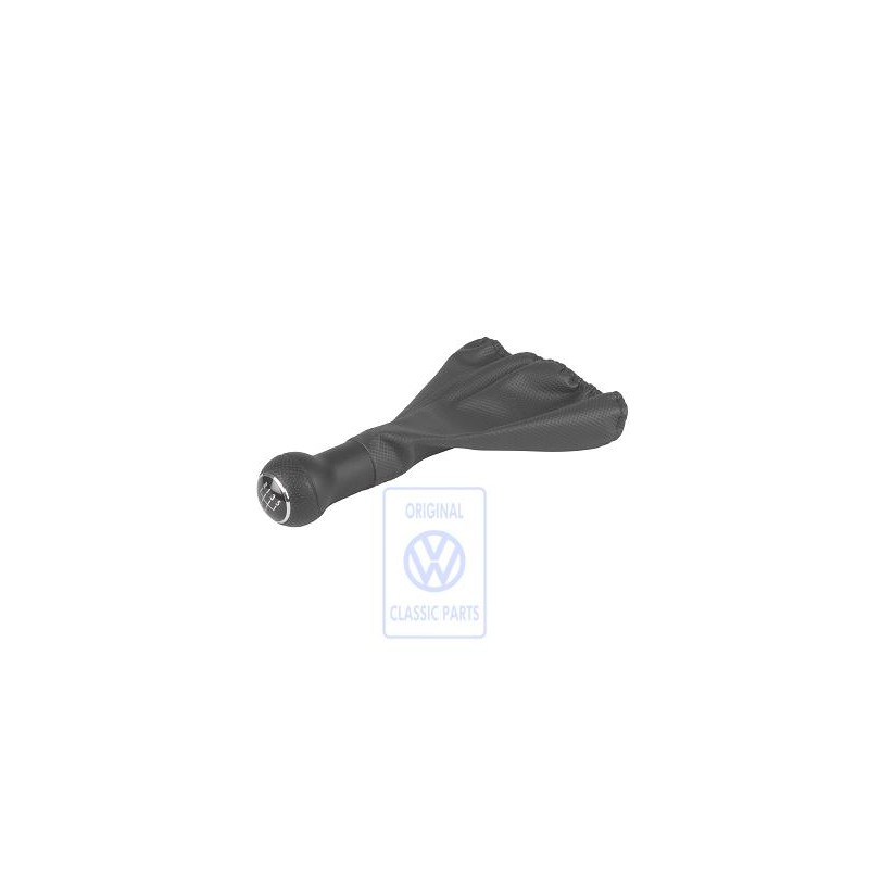 Original VW Gearstick Knob With Boot For Gearstick Lever - 6K0711118AKHGS