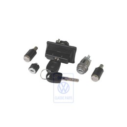 Original VW 1 Lock Cylinder Set For Door Handle Rear Flap - 6K0898375M