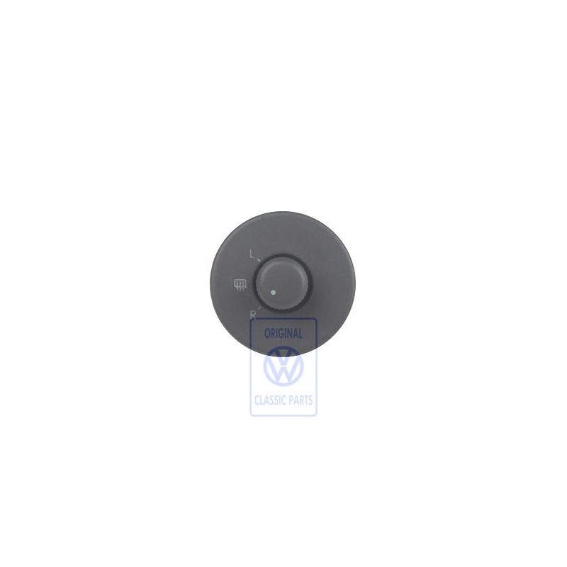 Original VW Switch For Electric Adjustable And Heated Mirrors - 6K1959565F C81