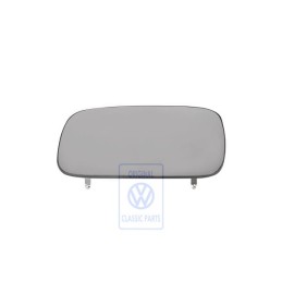 Original VW Mirror Glass (Convex) With Carrier Plate - 6K9857521F