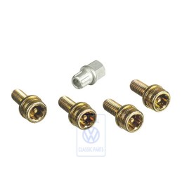 Original VW 1 Set Wheel Studs Anti-Theft Self-Service Packaging - 6N0698137 SBV