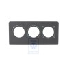 Original VW Trim For Fresh Air And Heater Controls Black/Green - 6N0819075A GAD