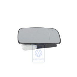 Original VW Mirror Glass (Aspherical- Wide Angle) With Plate - 6N2857522B