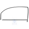 Original VW Window Guide With Window Slot Seal Satin Black - 6N3837431 B41