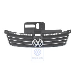 Original VW Radiator Grille With Chromed Trim Strips - 6Q0853651D 3FZ