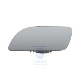 Original VW Mirror Glass (Convex) With Carrier Plate - 6Q0857521B
