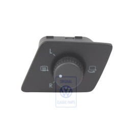 Original VW Switch For Electric Adjustable Exterior Mirrors - 6Q1959565G 20H