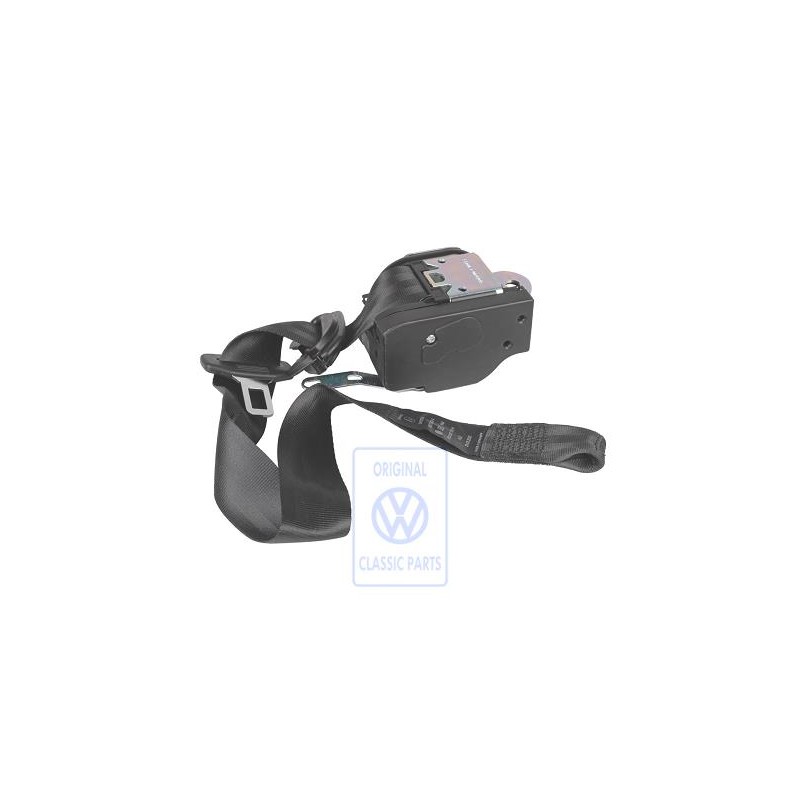 Original VW Three-Point Automatic Seat Belt With Belt Tensioner - 6Q3857705H RAA