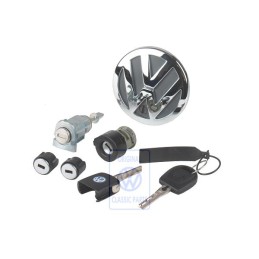 Original VW 1 Set Lock Cylinders For Door Handle - 6Q5800375S