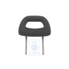Original VW Head Restraint With Cover, Adjustable (Cloth) Black - 6X0881901 C29