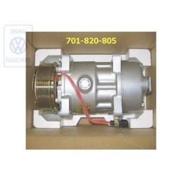Original VW A/C Compressor With Electro-Magnetic Coupling - 701820805