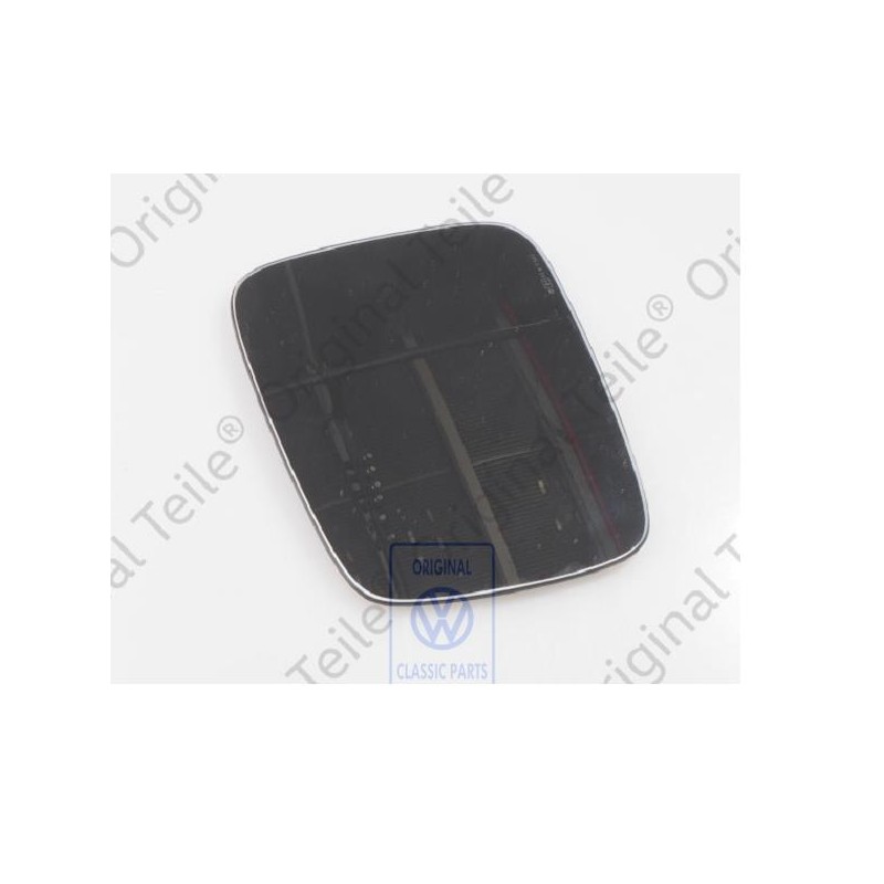 Original VW Mirror Glass Convex With Carrier Plate - 701857521B