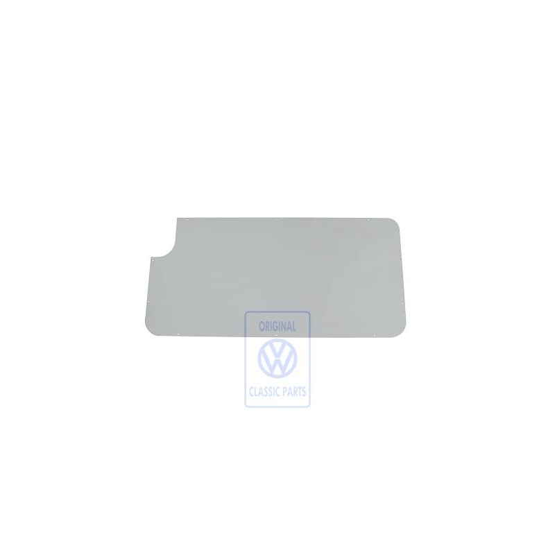 Original VW Sliding Door Trim (Hardboard Panel) Flint Grey - 701867219A 9ZW