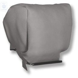 Original VW Cover For Head Restraint (Leatherette) Flannel Grey - 701881921B 7EJ