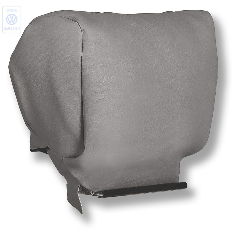 Original VW Cover For Head Restraint (Leatherette) Flannel Grey - 701881921B 7EJ