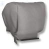 Original VW Cover For Head Restraint (Leatherette) Flannel Grey - 701881921B 7EJ