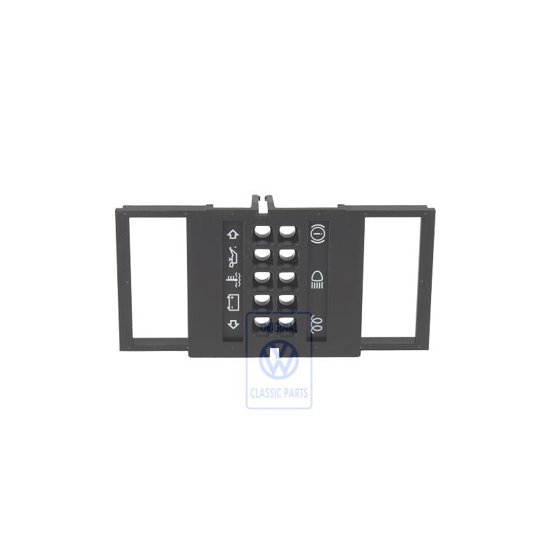 Original VW Trim With Aperture For Fuel Gauge And Temperature Gauge - 701919219