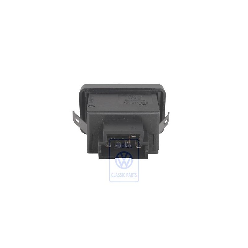 Original VW Switch For Headlight Range Control Satin Black - 701941333 01C