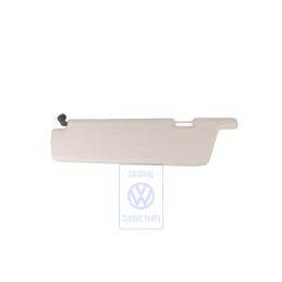 Original VW Sun Visor With Illuminated Mirror And Cover Beige - 705857551G 9ZZ