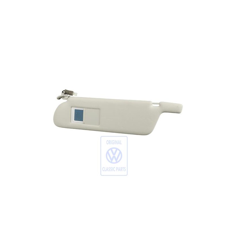 Original VW Sun Visor With Illuminated Mirror And Cover - 705857551S X14