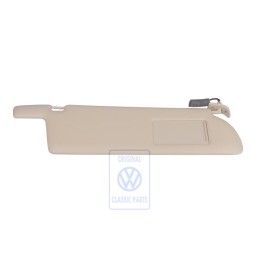 Original VW Sun Visor With Illuminated Mirror And Cover - 705857552AB3PS