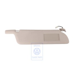 Original VW Sun Visor With Illuminated Mirror And Cover Sahara - 705857552ABT17