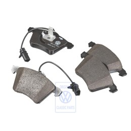 Original VW 1 Set: Brake Pads With Wear Indicator For Disc Brake - 7D0698151A